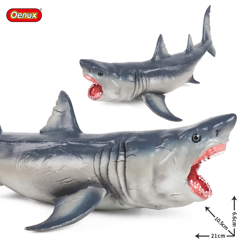 Oenux Zee Leven Onderwater Wereld Walvishaai Krab Schildpad Action Figure Aquarium Ocean Marine Dieren Model Pvc Onderwijs Kinderen Speelgoed