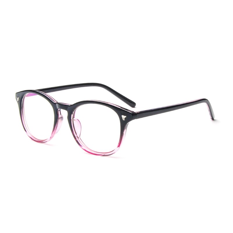 Men Women Unisex Vintage Clear Lens Eyeglasses Retro Glasses Optical Classic Frames Glasses: R
