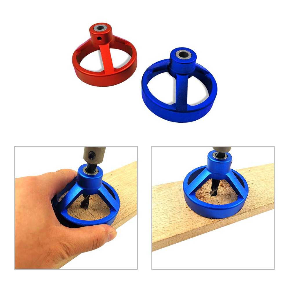 3 In 1 Woodworking Oblique Hole Locator Drill Bits Pocket Hole Jig Kit Angle Drill Guide Set Hole Puncher DIY Carpentry Tools