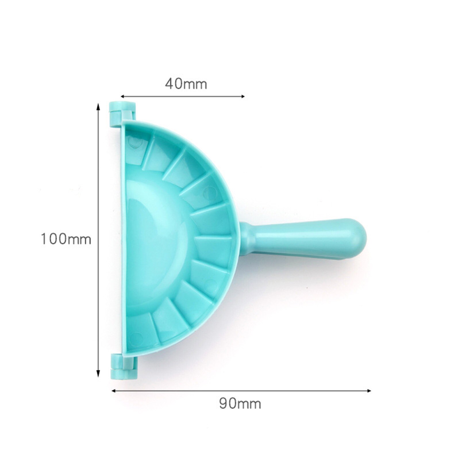 Heart Butterfly Dumpling Mold Maker DIY Dough Household Kitchen Baking Gadgets Chinese Food Jiaozi Maker Kitchen Pastry Tool: Circle M
