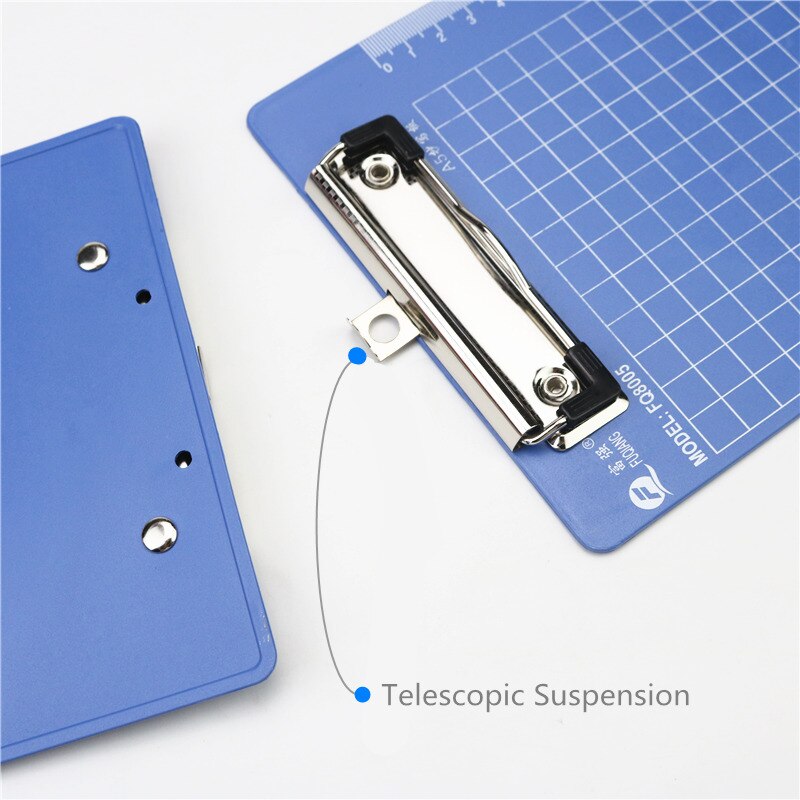 A5 Plastic Plate Holder Paper Clip Write sub-plate Holder Table Menu Clipboards