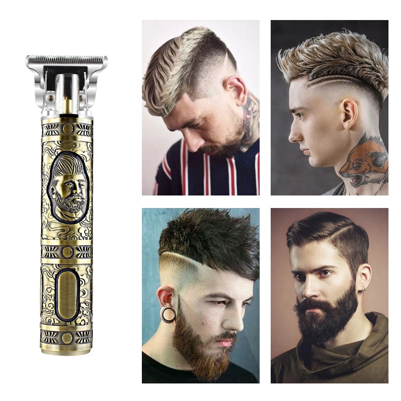 Tondeuse hommes professionnels tondeuse 0mm coupe tête à baldaquin barbe rasage précision finition coupe cheveux Machine adulte enfant