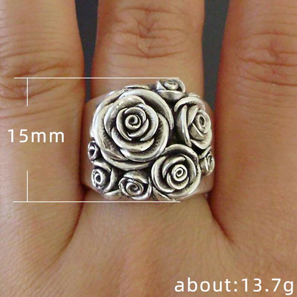 Trendy Sieraden Top Speciale Rose Bloemen Voor Vrouwen Lady Vintage Retro Stijl