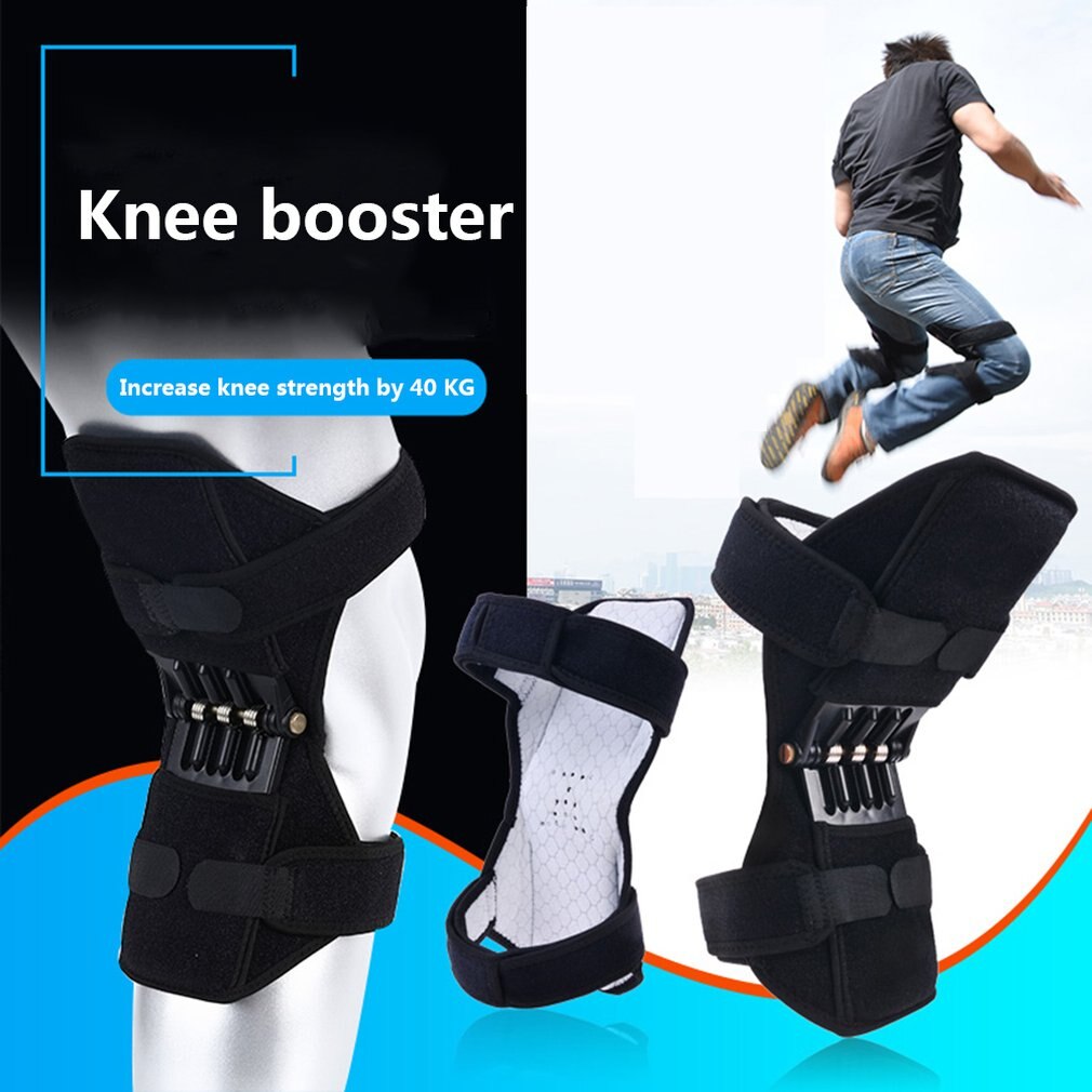 Humerus Booster Knee Joint Old Cold Leg Knee Strap Mountaineering Squat Black Exquisitely Durable