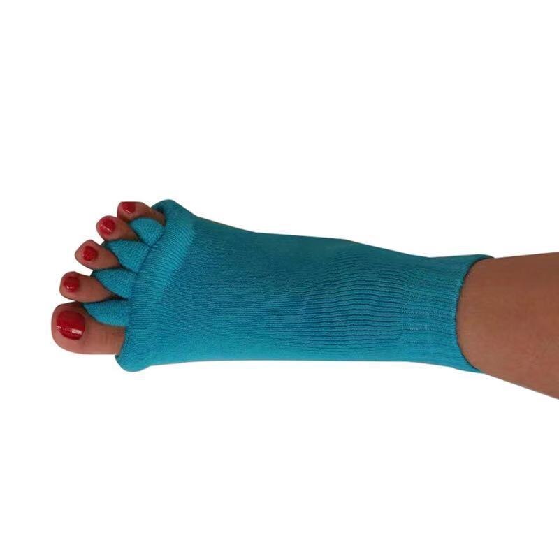 Separadores ortopédicos para dedos de los pies, Corrector de juanetes, ortopédico, Hallux Valgus, corrección de postura, Ectropion, 1 par: Azul cielo