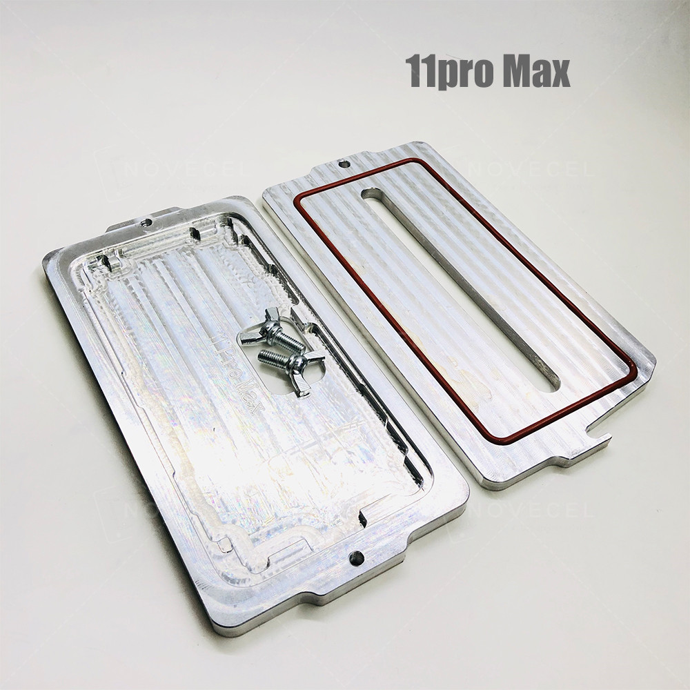 Stampo per telaio Novecel per iPhone 12mini 11 12pro X Xs Max posizione della cornice in vetro LCD e dispositivo di riparazione del telefono cellulare laminato: For 11 Pro Max