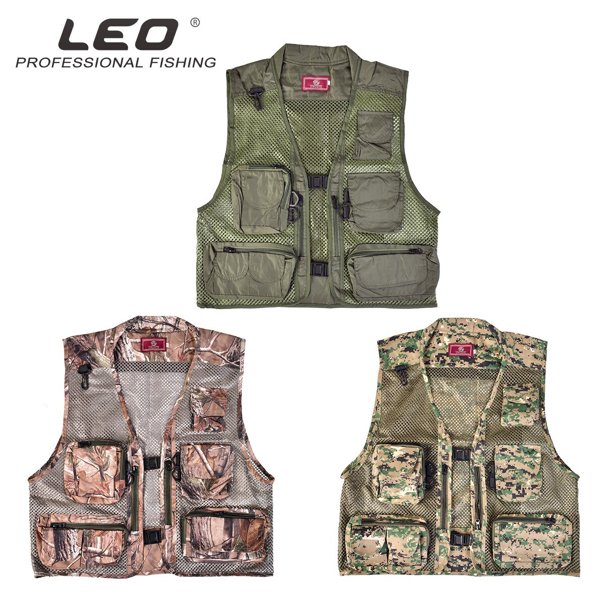 Vissen Fotografie Vest Zomer Multi Zakken Mesh Jassen Waterdicht Snel Droog Vest Afneembare Outdoor Reddingsvest