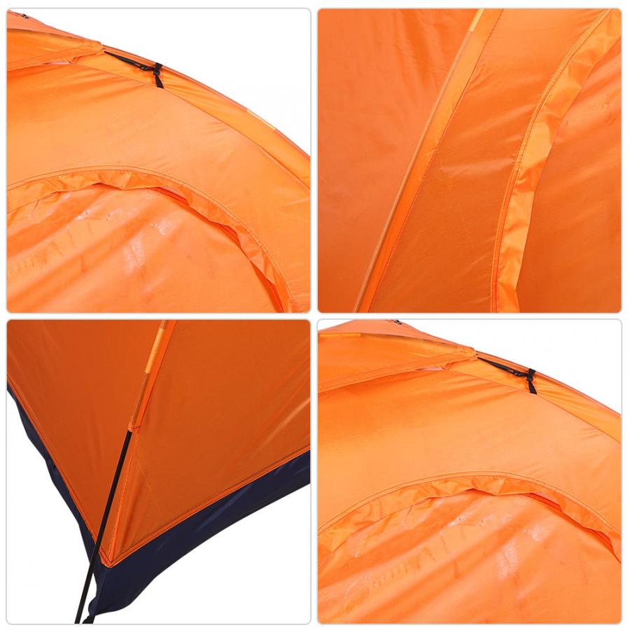 Waterproof Camping Tent Single Layer Single Person Tent Summer Beach Sunshade Tent Shelter Outdoor Camping Hiking Accessory