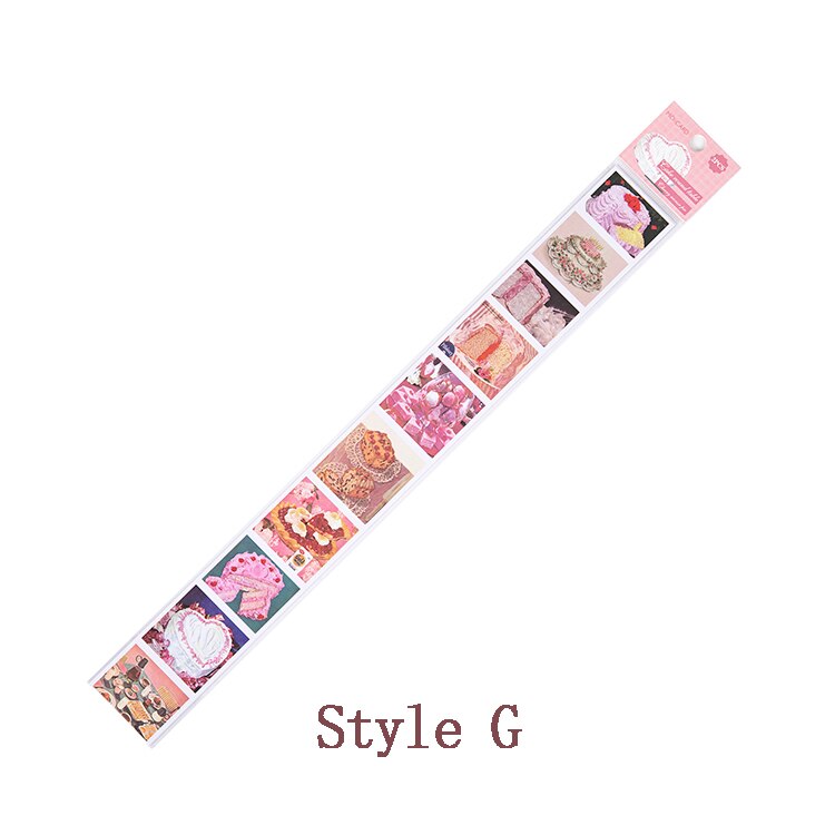Mr.paper cake party dessert washi stil bullet journaling skrivetape deco malertape let at rive af kontorartikler: G