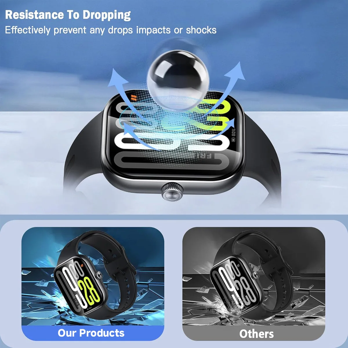 Folia hydrożelowa robić zegarka Xiaomi Redmi 5 aktywny zegarek 4/3 2 Lite wodoodporny ochraniacz ekranu Redmi zegarek 5/4/3/2 miękka folia 1-5 sztuk