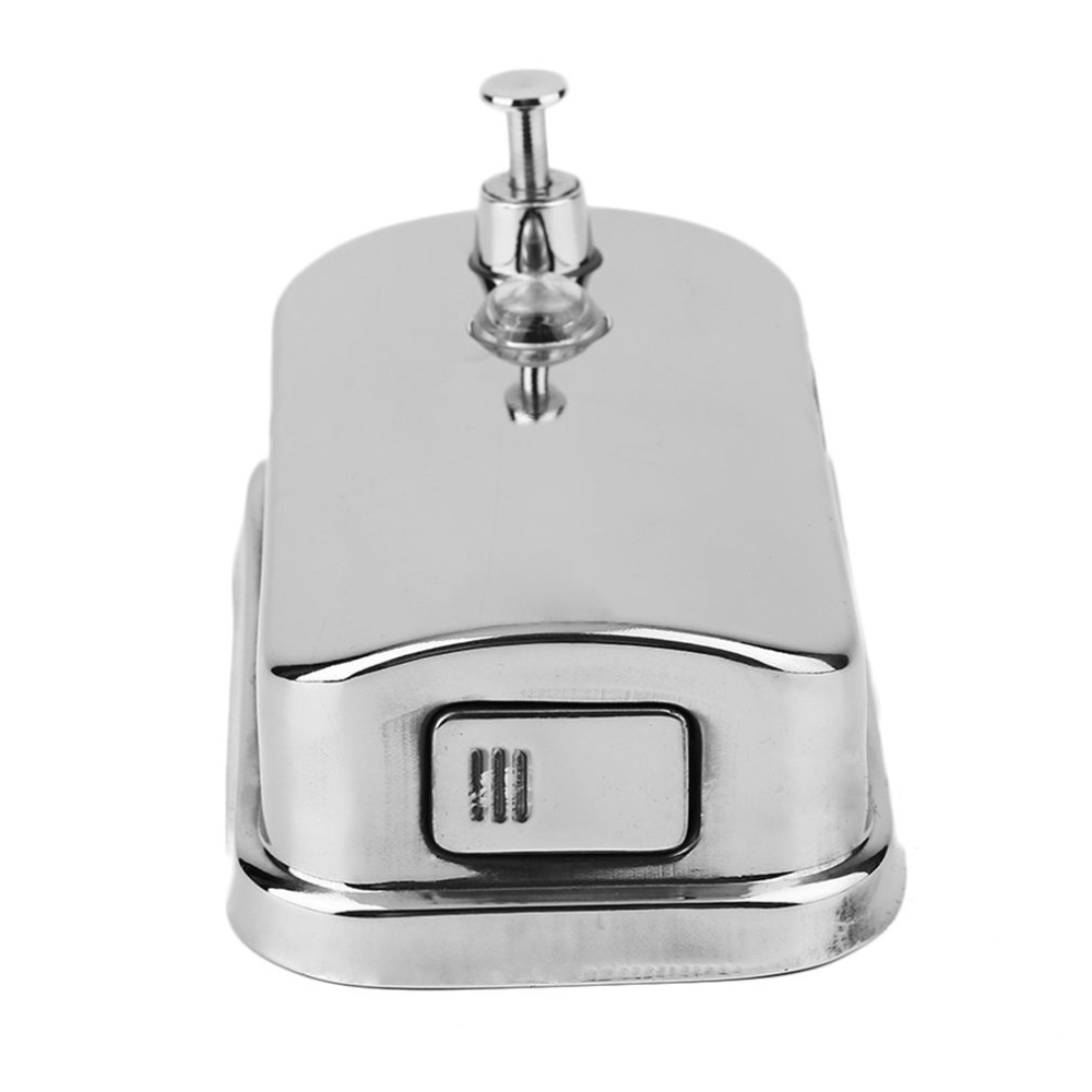 Dispensador de 500/800/1000ml, dispensador de sabão líquido de aço inoxidável, suporte de parede, shampoo, dispensador de loção de banho