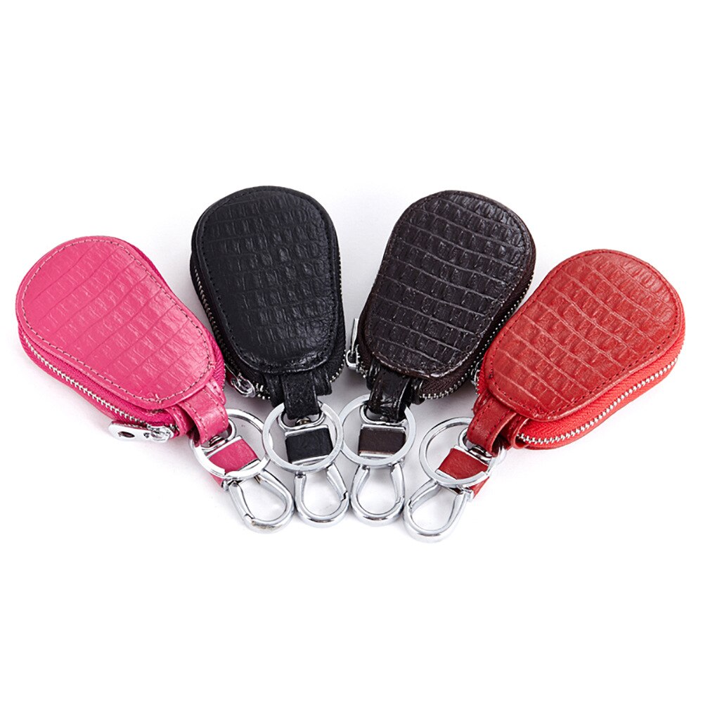 Heren sleutel portemonnee krokodillenpatroon auto sleutelhouder etui tas sleutel organizer huishoudster sleutelhanger hoesje portemonnee