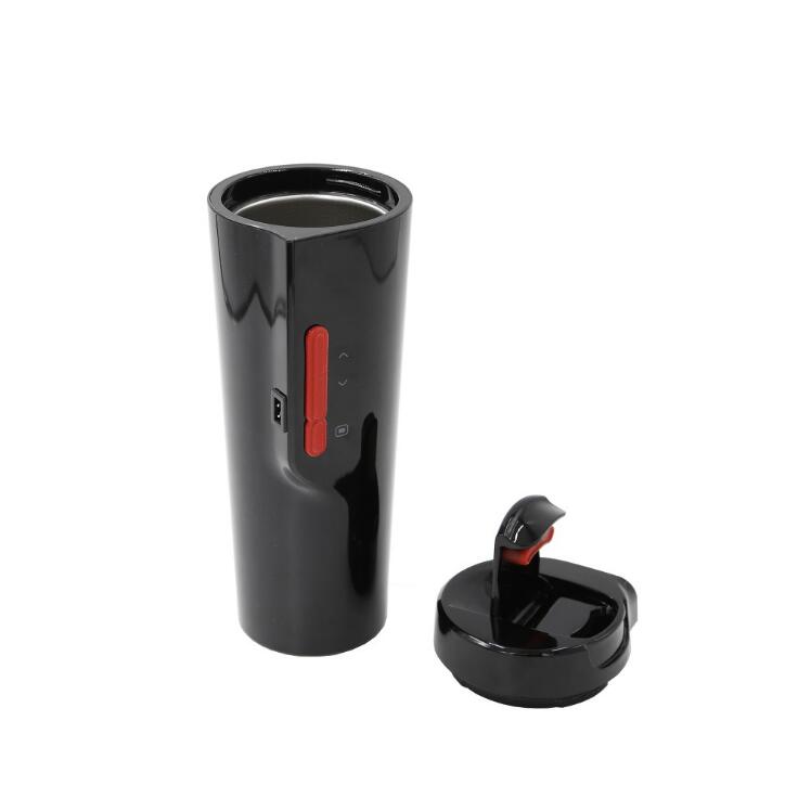 Tritan de luxe Thermos chauffe-eau électrique, avec adaptateur, biberon chauffant rapide pour voiture, pour la maison ou le bureau, en option
