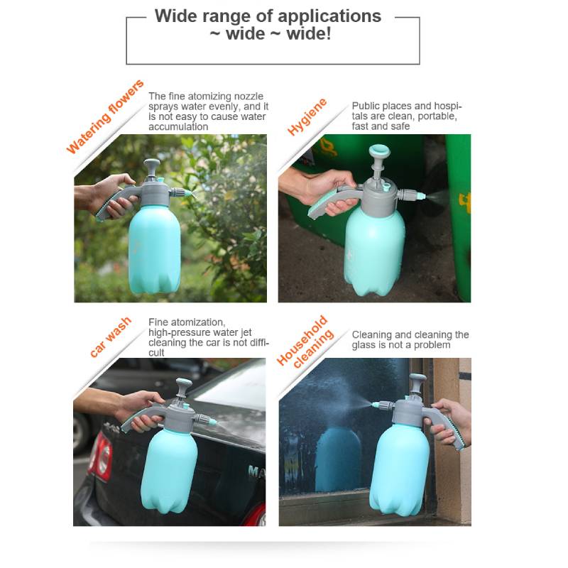 4L Watering Pot Plastic Watering Can Long Nozzle Thickened Watering Pot Vegetable Planting Blow Molding Gardening Shower Tool