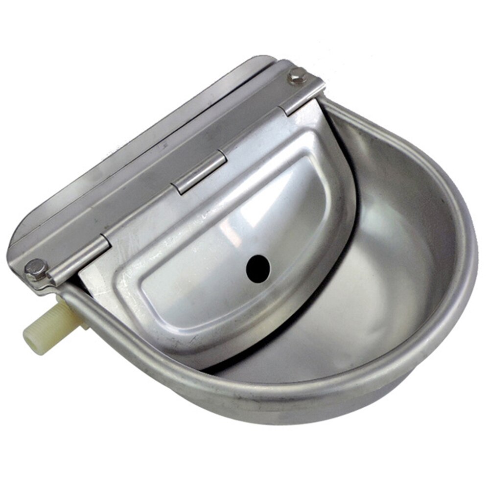 25*25*10cm Edelstahl Wasser Trog Schüssel Automatische Trinken für Pferde Ziegen Schafe Rinder Werkzeug Zubehör