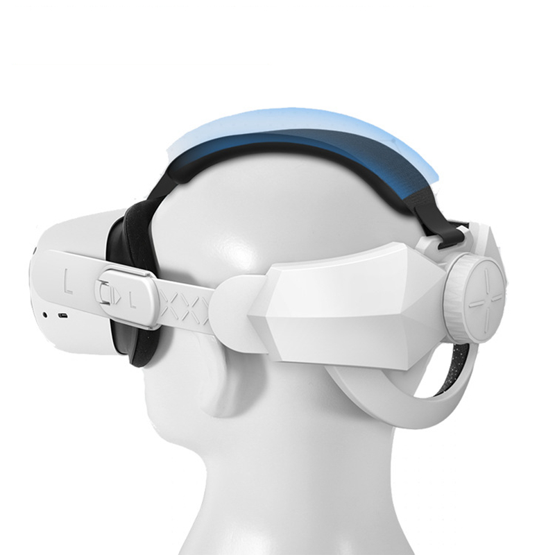 For Oculus Quest 2 VR Elite Strap Headband Cushion Removable Adjustable Headsets Pad For Oculus Quest 2 Accessories: Strap B