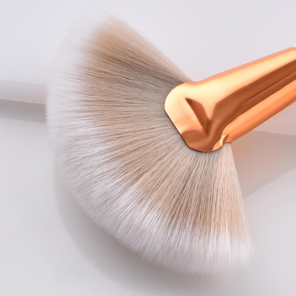 Brochas de maquillaje individuales profesionales, brocha de maquillaje de , sombra de ojos, cejas, labios, base en polvo, brocha de cosméticos
