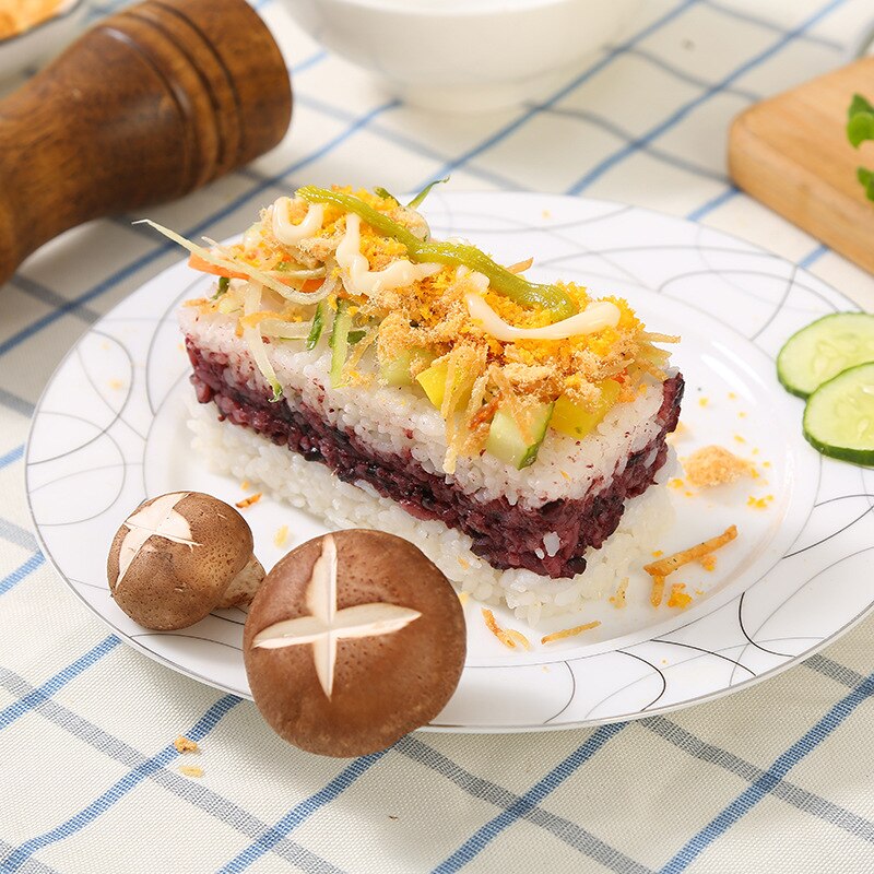 Musubi Maker Press Sushi Making Kit Rectangular Sushi Musubi Mold Hawaiian Spam Musubi Kimbab Onigiri Kitchen Accessories