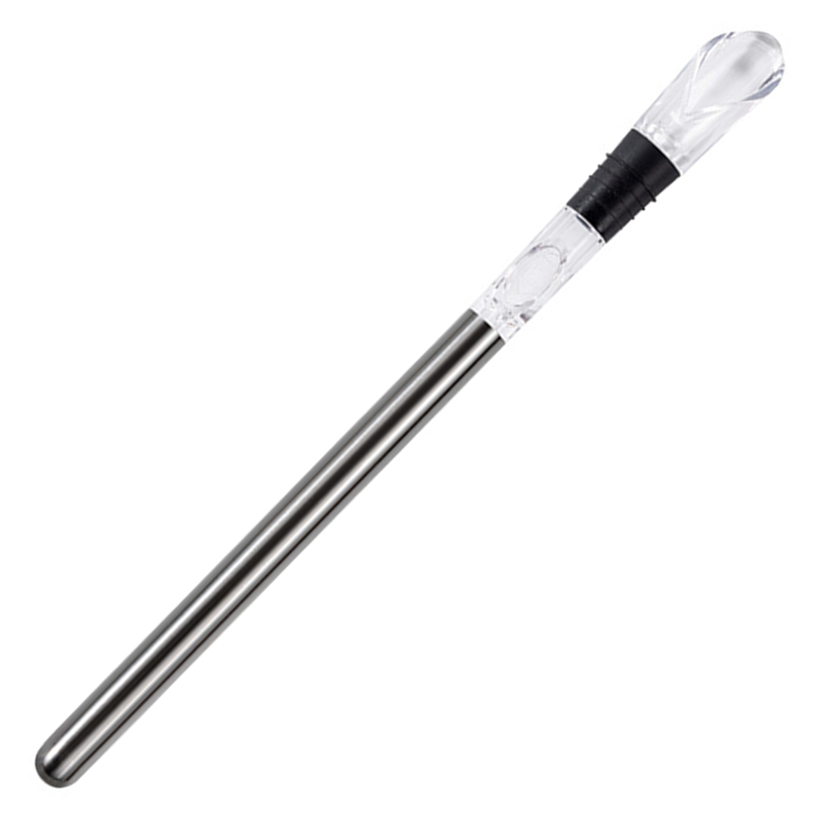 3-in-1 wijnkoelstok roestvrij staal wijnkoelstok Rapid IJslandse wijnkoelstaaf met beluchter / uitwendiger voor wijnliefde: Default Title