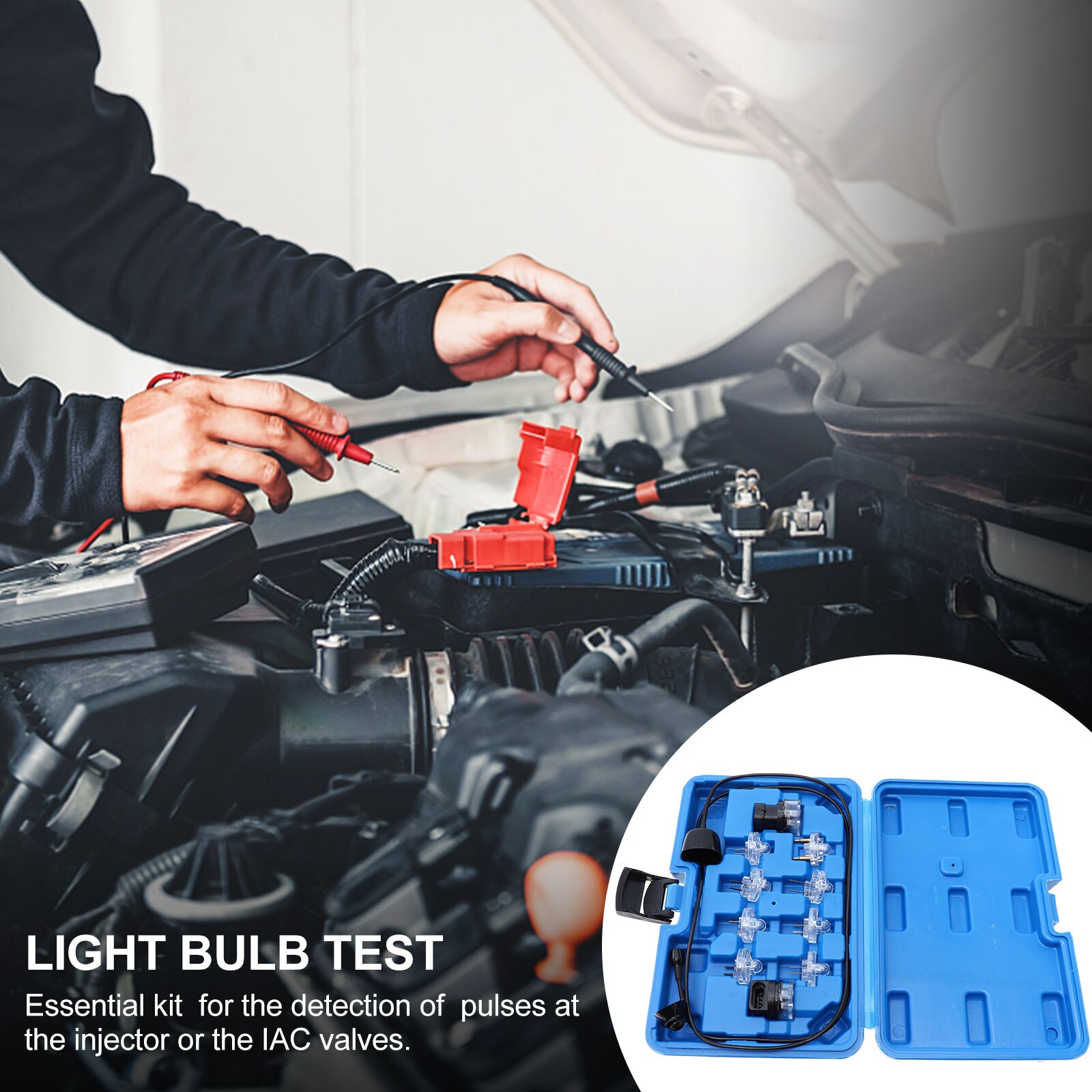 1 Set Car Line Maintenance Inspection Test Light Lamp Automotive Circuit Tester