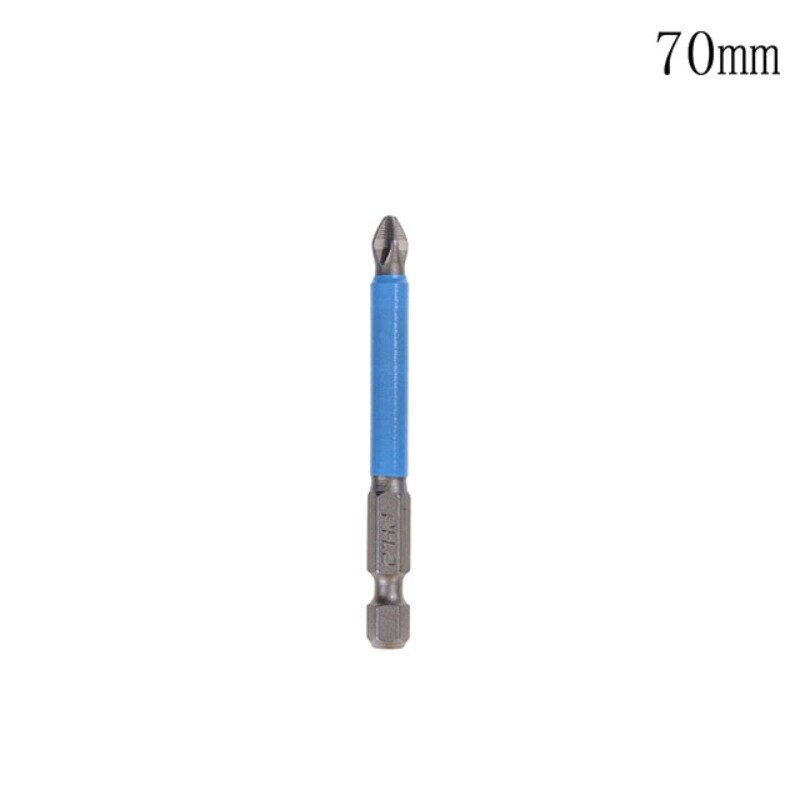 S2 Steel PH2 Anti Slip Electric Screwdriver Bit Magnetic Phillips Tip 1/4" Hex Shank 25mm 50mm 65mm 70mm 90mm 127mm 150mm