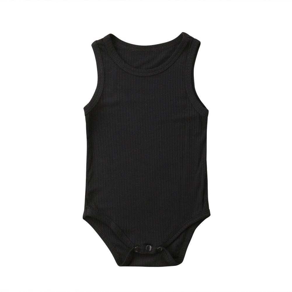Appena nato Del bambino Dei Ragazzi Vestiti di Cotone Senza Maniche Della Tuta abiti Abbigliamento: D / 18m