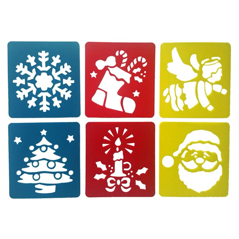 PP Plastic Painting Stencils DIY Washable Drawing Templates For Children Kids Painting Learning Child Painting Stencil: H09