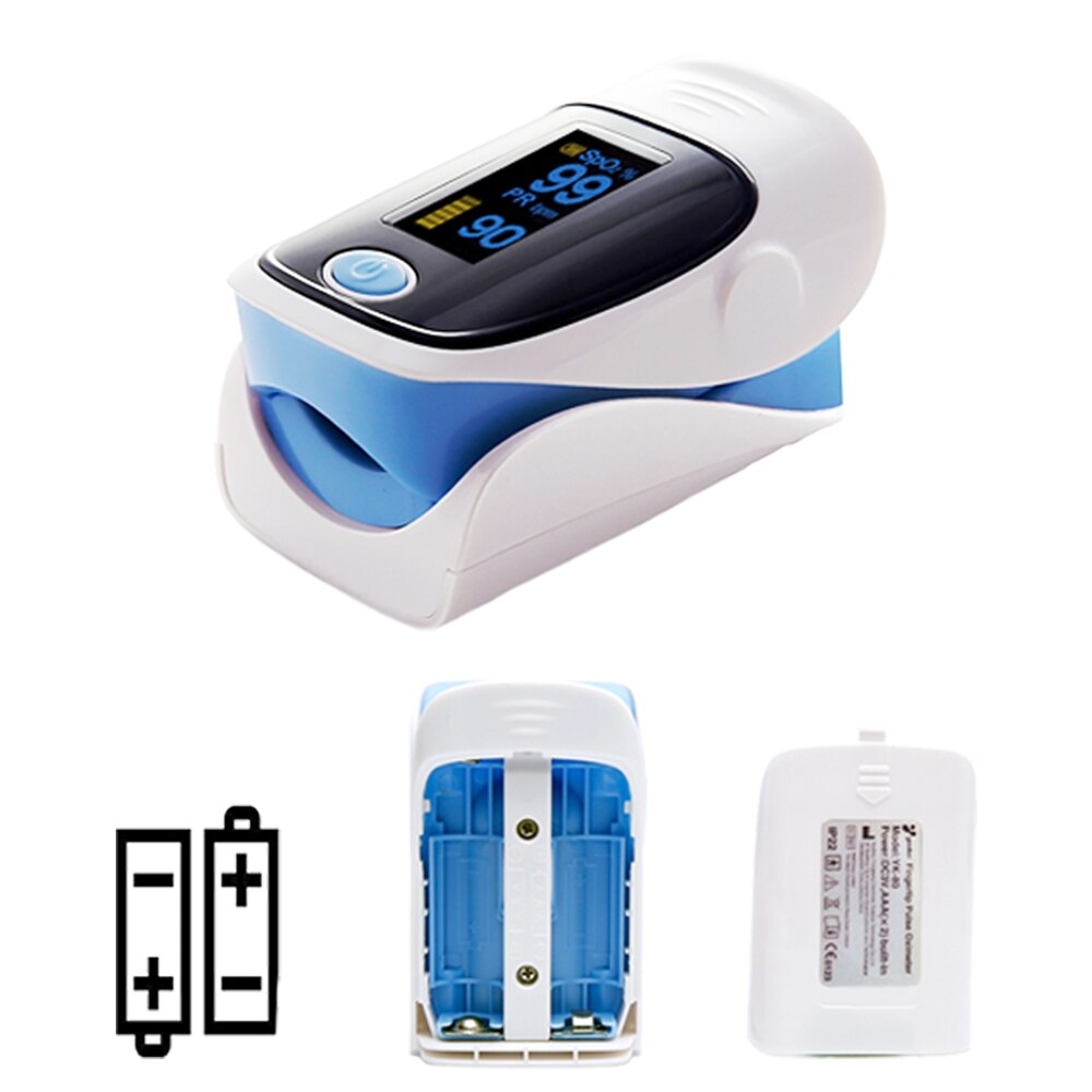 Loodom Finger Pulse Oximeter OLED Digital Arm Blood Pressure Monitor Sphygmomanometer Upper Cuff Health Care Heart Beat Meter