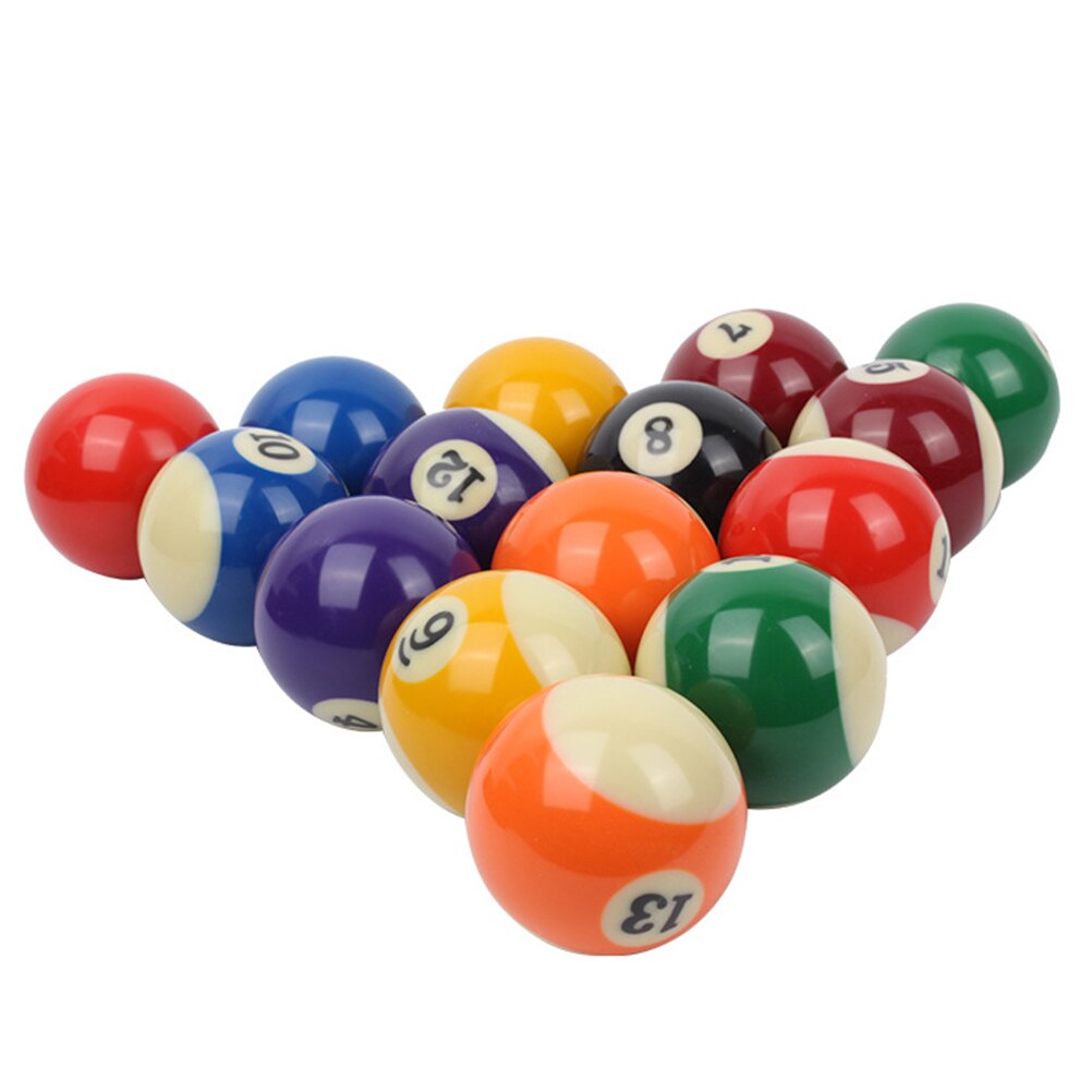1 impostato/16 pz 48 MILLIMETRI Palla Da Biliardo kit Numero di Stile di Dimensioni Regolamentari Biliardo piscina palle impostato Completo per A casa del club di Gioco Forniture