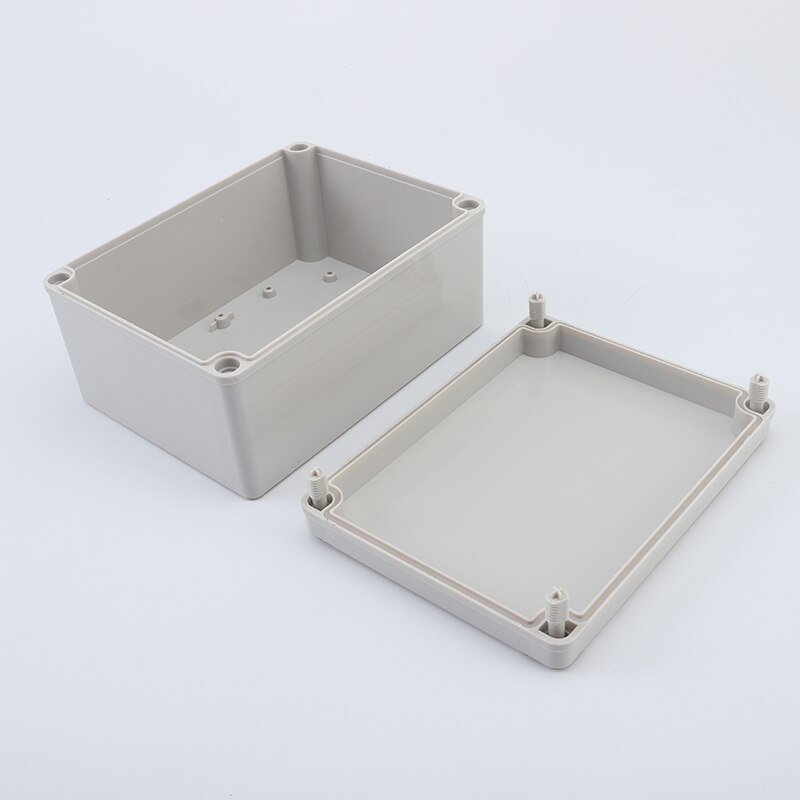 Diy elektronisk låda plast vattentät kopplingsdosa elektrisk transparent lock kapsling vattentät kopplingsdosa