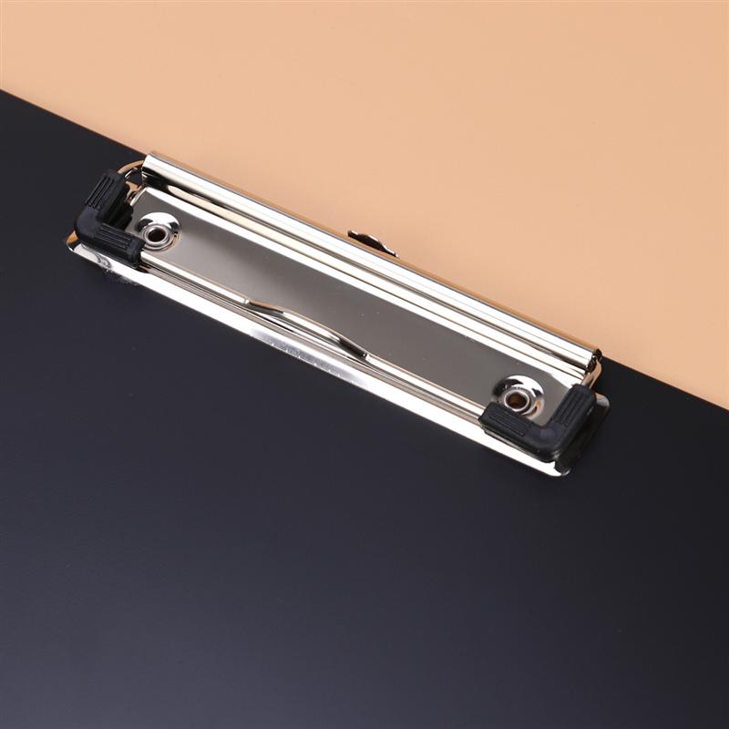 A3 Horizontal Clipboard Drawing Paper Clip Pad Thick Plastic Writing Pad Office File Folder Clip Board (Black)