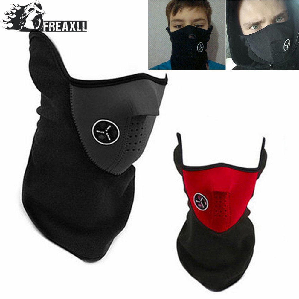 Motorfiets Gezichtsmasker Cover Fleece Unisex Ski Sneeuw Moto Fietsen Warm Winter Neck Guard Sjaal Warm Bescherming Maske