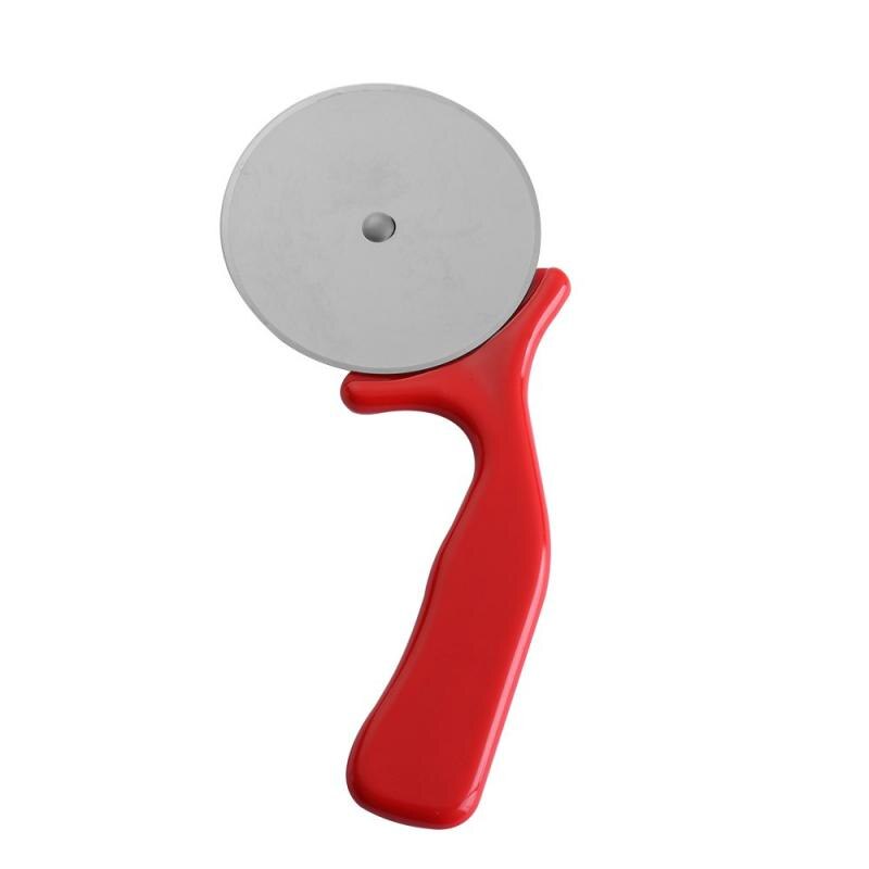 Scissors For Pizza Pies Waffles Dough Cookies Pastry Stainless Steel Single Wheels Pizza Cutter Knife Kitchen Baking Accessories