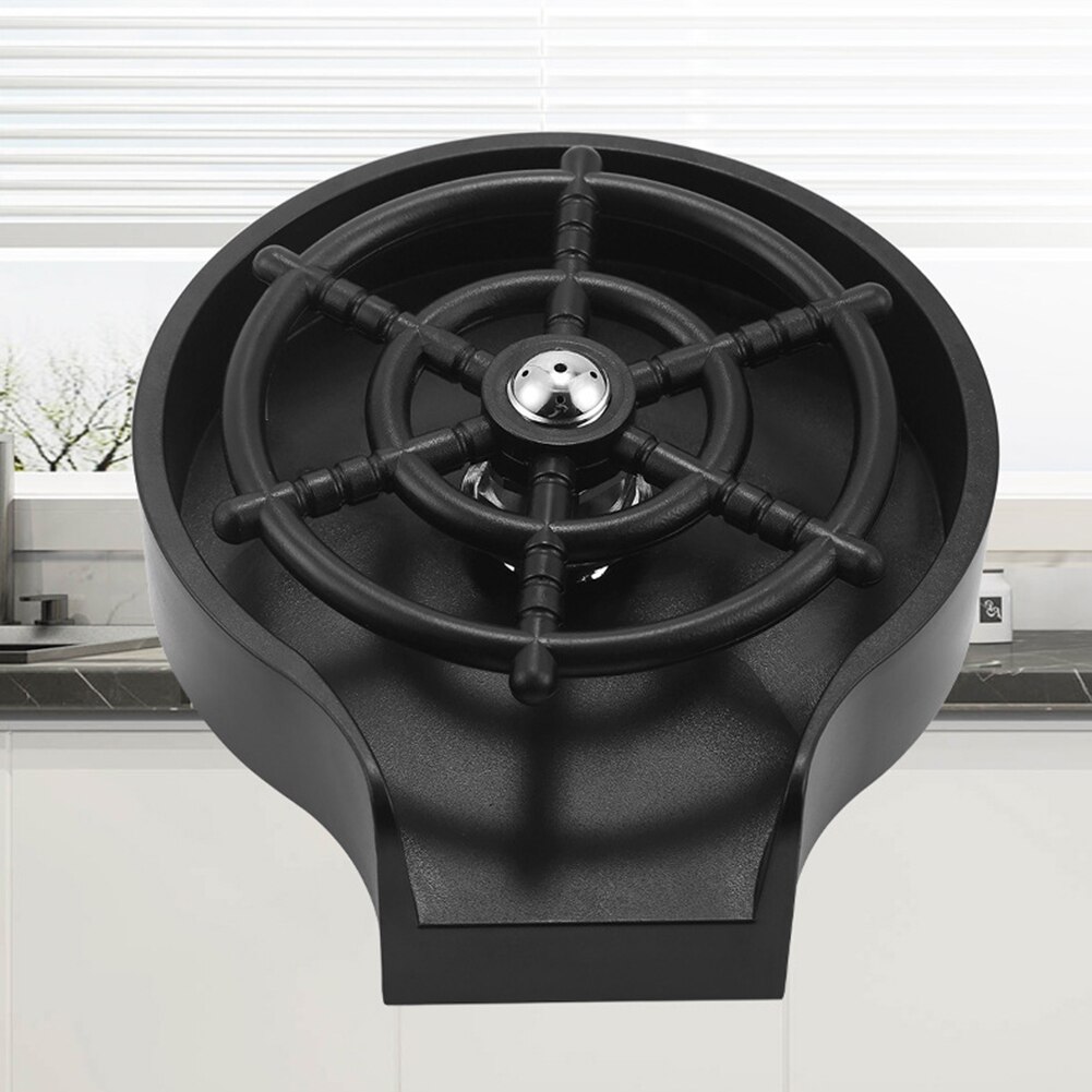 Automatic Cup Washer Faucet Glass Rinser for Kitchen Sink Glass Rinser Cleaning Sink Accessories Glass Washing Machine