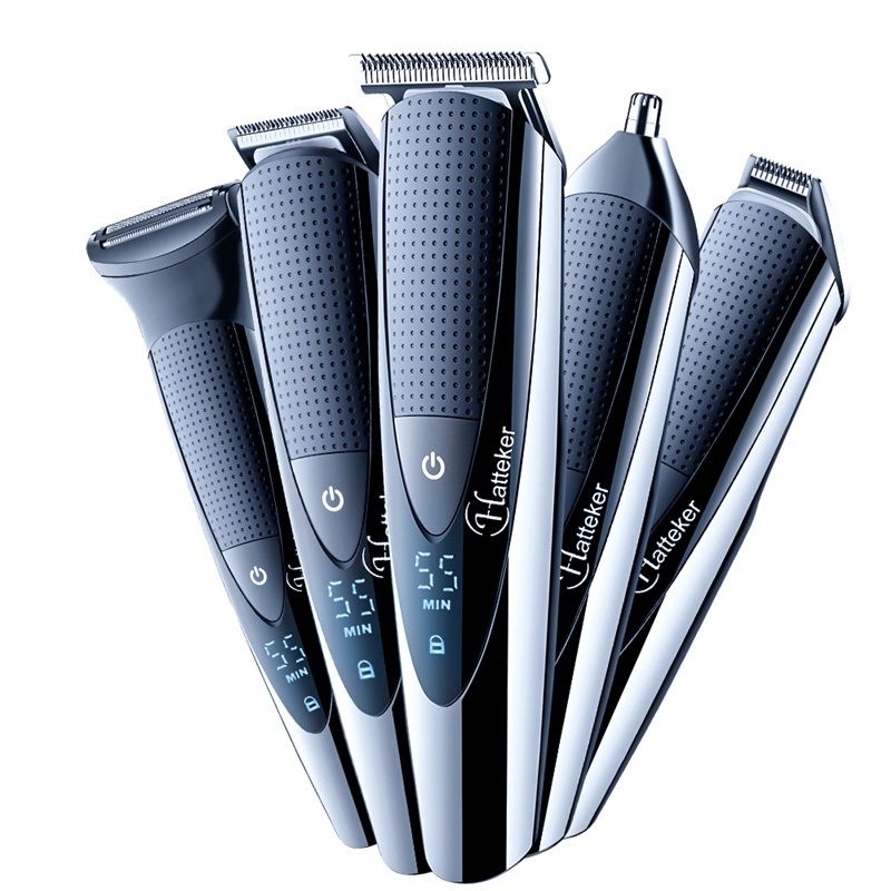 Surker 5 in 1 Elektrische Haar Trimmer IPX5 Wasserdicht Männer Haarschnitt Maschine Professionelle Barbier Wiederaufladbare Haar Haarschneidemaschine SK-0068: Ursprünglich Titel