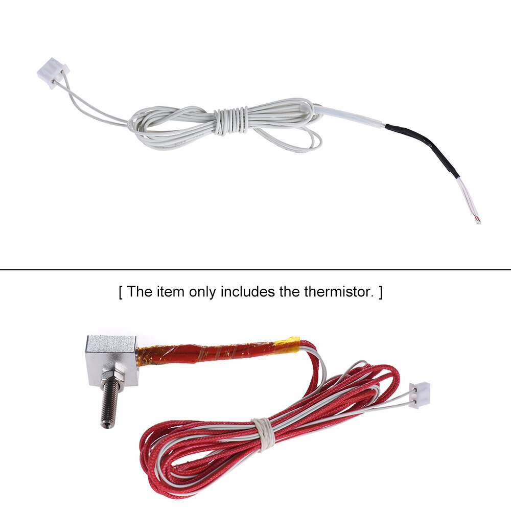 Anet peças de impressora 3d impressora termistor ntc 3950 100k ohm termistor 100k anet kit impressora 3d acessórios