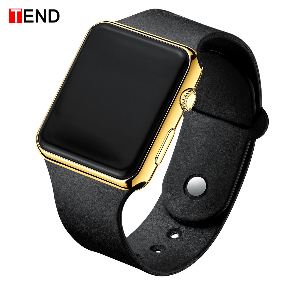 Mode Mannen Sport LED Horloge Digitale Horloge Mannen Horloge Siliconen Elektronische hodinky Saat elektronische digitale klok