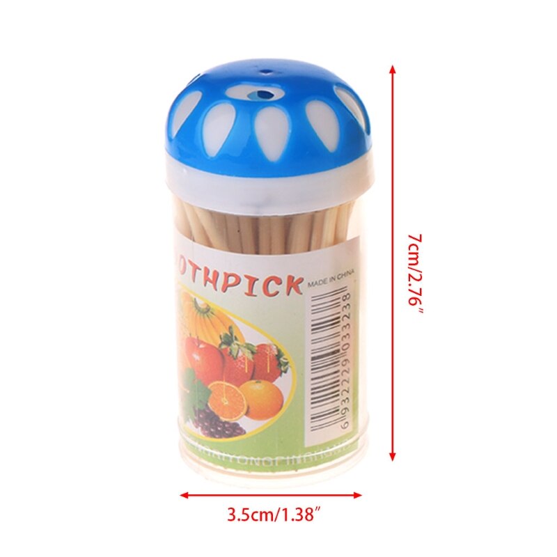 100 Wood Wooden Appetizer Toothpicks Picks for Cheese & Fruit Snacks 896D