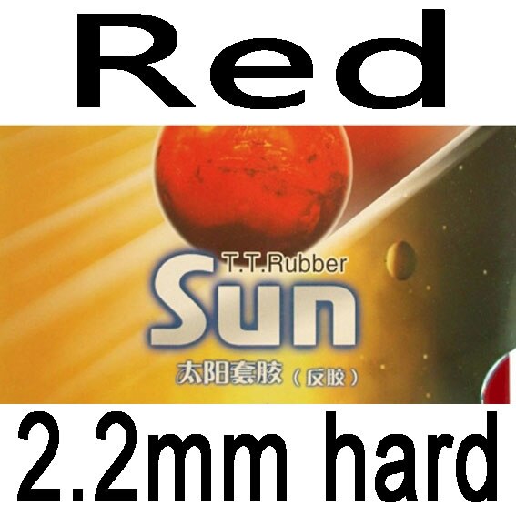 Bordtennis Gummi YINHE Sun Factory Tuned Pips-In med Svamp