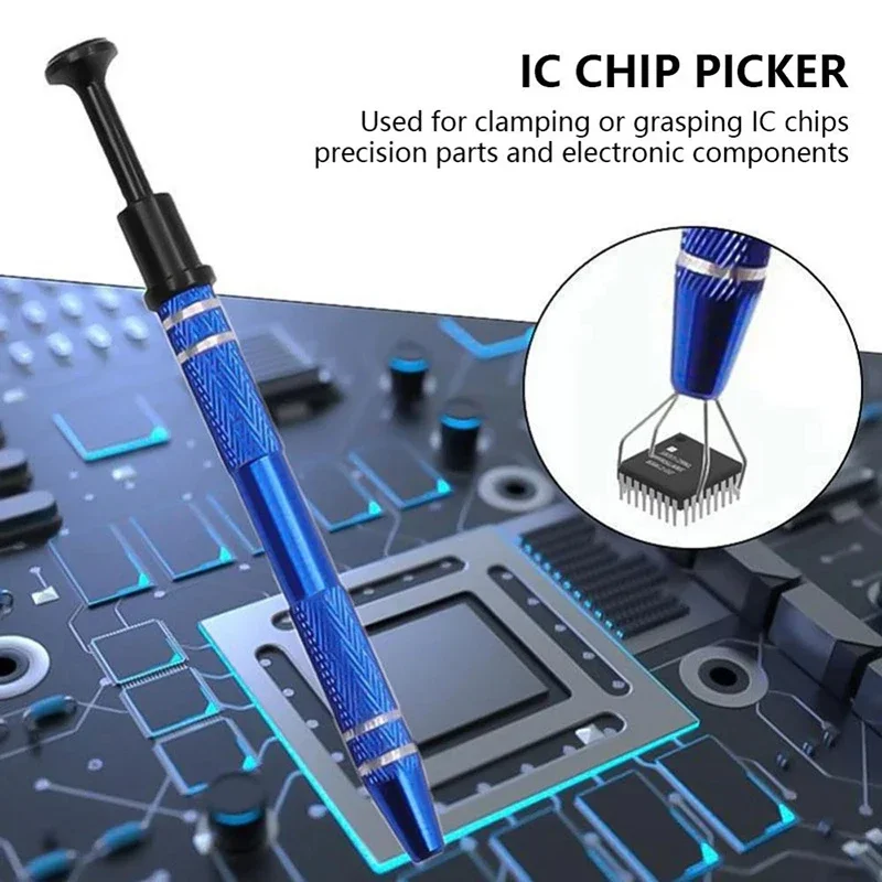 IC Chip Remover Tool Elektronische Komponente Extractor Puller Diamant Schmuck Klaue Pinzette für Kleinteile Pickup Handwerkzeuge