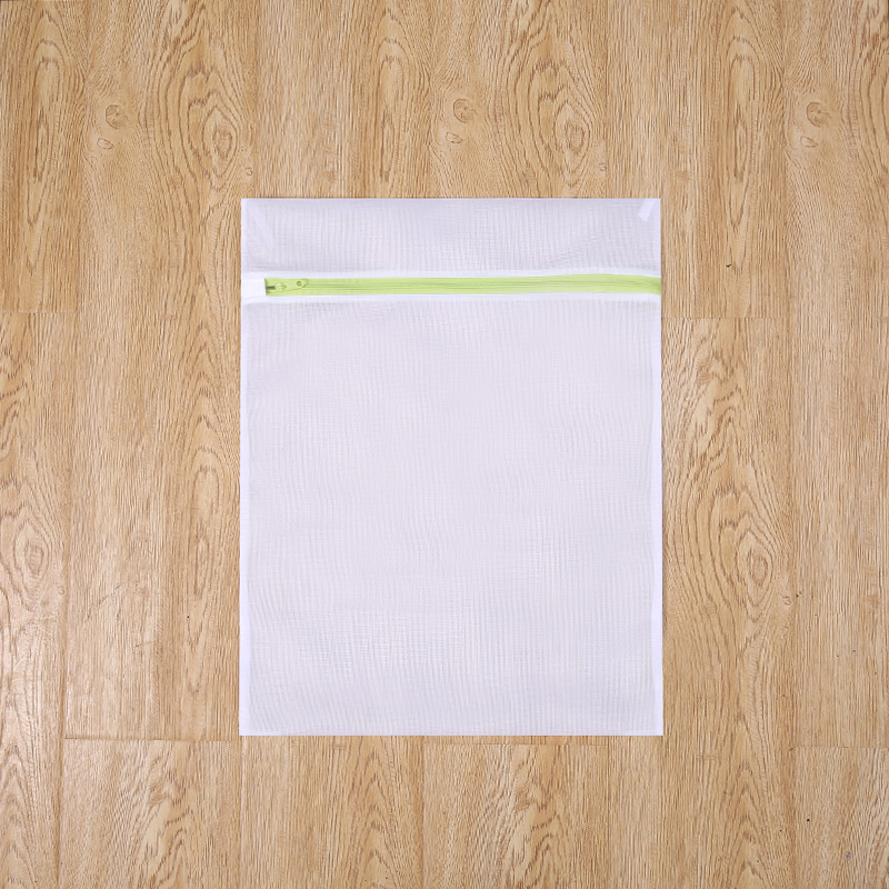 Clothes Washing Machine Laundry Bag With Green Zipper Fine Mesh Net Bra Washing Bag Black Wash Polyester Bags