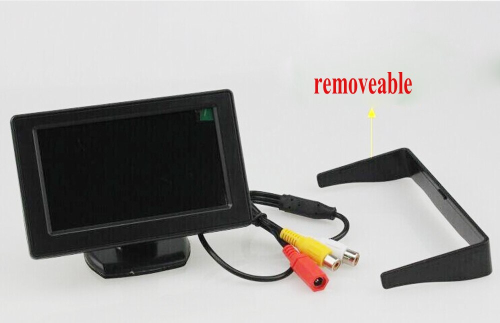 2In1 Car Parking System Kit 4.3" TFT LCD Color Rearview Display Monitor + Waterproof Reversing Backup Rear View Camera