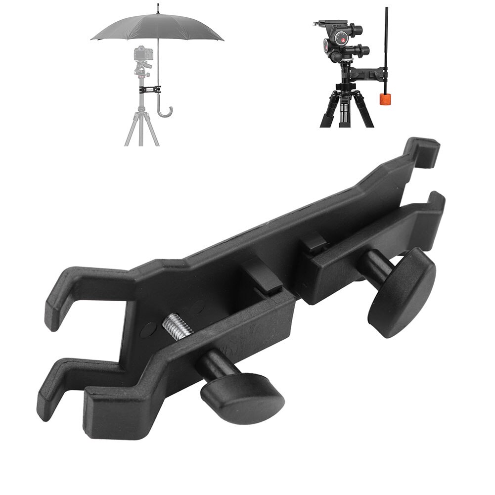 Outdoor Camera Tripod Umbrella Holder Camera Paraplu Zonnescherm Houder Clip Clamp Bracket Light Stand Statief Ondersteuning Accessoires