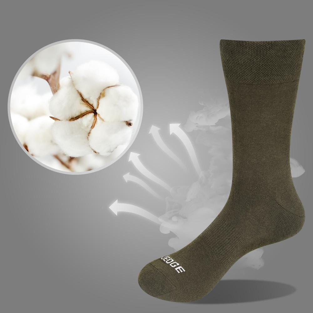 YUEDGE Calcetines para hombre de fibra de bambú, Cómodos calcetines de vestir informales de negocios para hombre, calcetines finos de verano para hombre talla EU 39-47