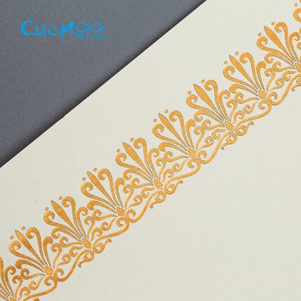 CUCKOO DIY typesetting nolverty Gilt border A4 pri Grandado