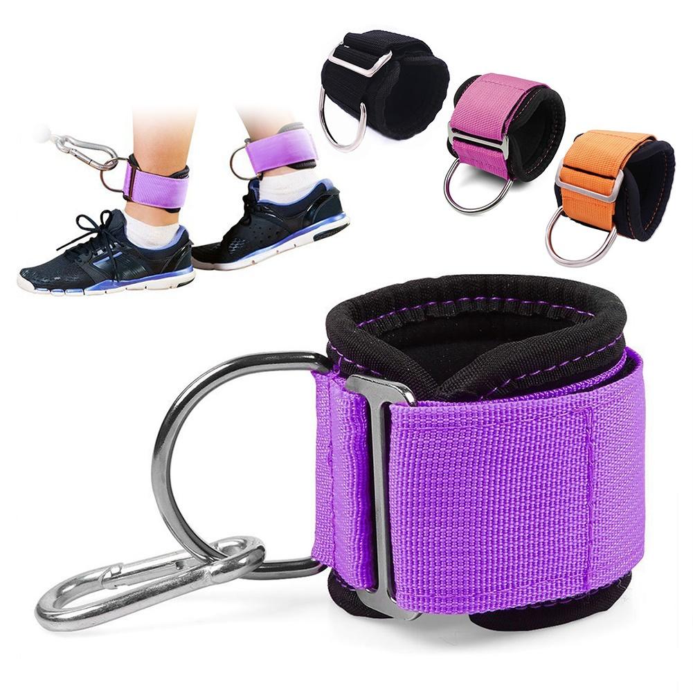 2Stck Heimat Fitnessstudio Fitness Verstellbare Riemchen D-Ring Befestigung für Kabel Maschine Fitness Ausrügestochen Zubehör
