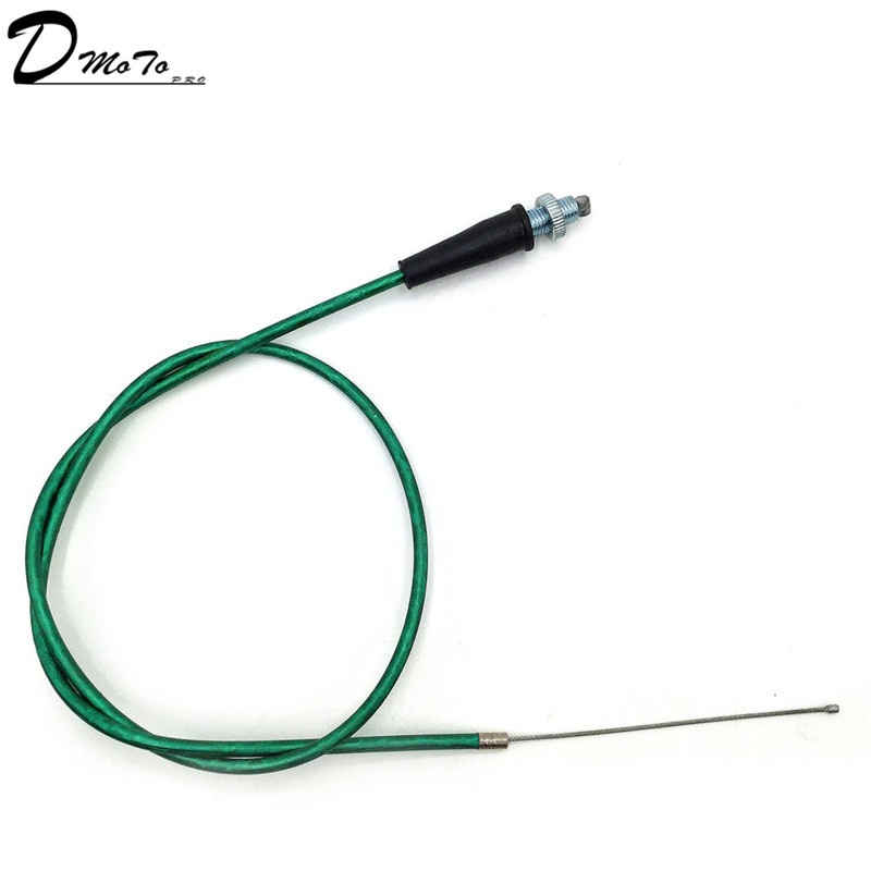 Rode Throttle Clutch Kabel Voor Chinese Pit Dirt Motor Bike Motorcycle XR50 CRF50 CRF70 Klx 110 125 Ssr Ttr Bbr horizontale Motor: Green Throttle Cable