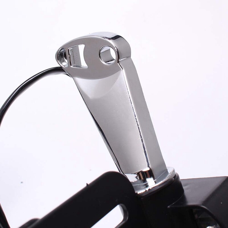 Motocicleta telescópica luz Led lateral de montaje soporte para matrícula para Dyna Sportster 883 1200 Xl 07-16