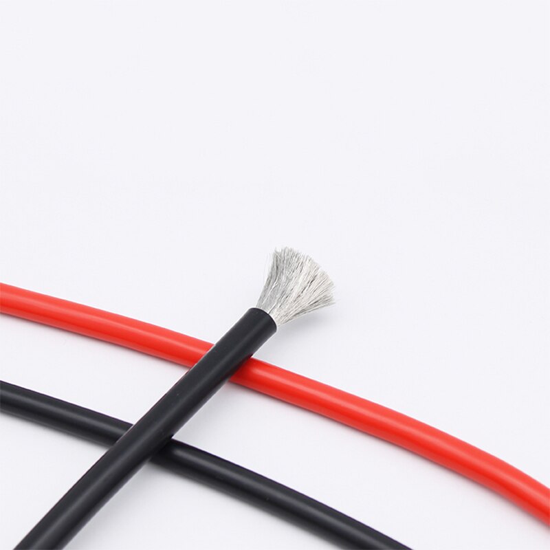 8AWG 8MM2 Silikon Gel Gummi Draht flexibel Kabel Hohe Temperatur Isolierte Kupfer Ultra Weiche Elektron DIY Linie Bunte
