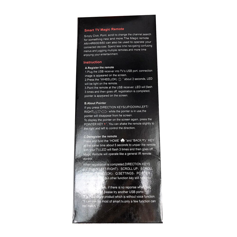 Een -mr19ba uur 's ochtends -hr19ba akb 75635305 no voice magic afstandsbediening voor  lg 4k uhd smart tv model  um7000 plc  um7400 an mr19ba